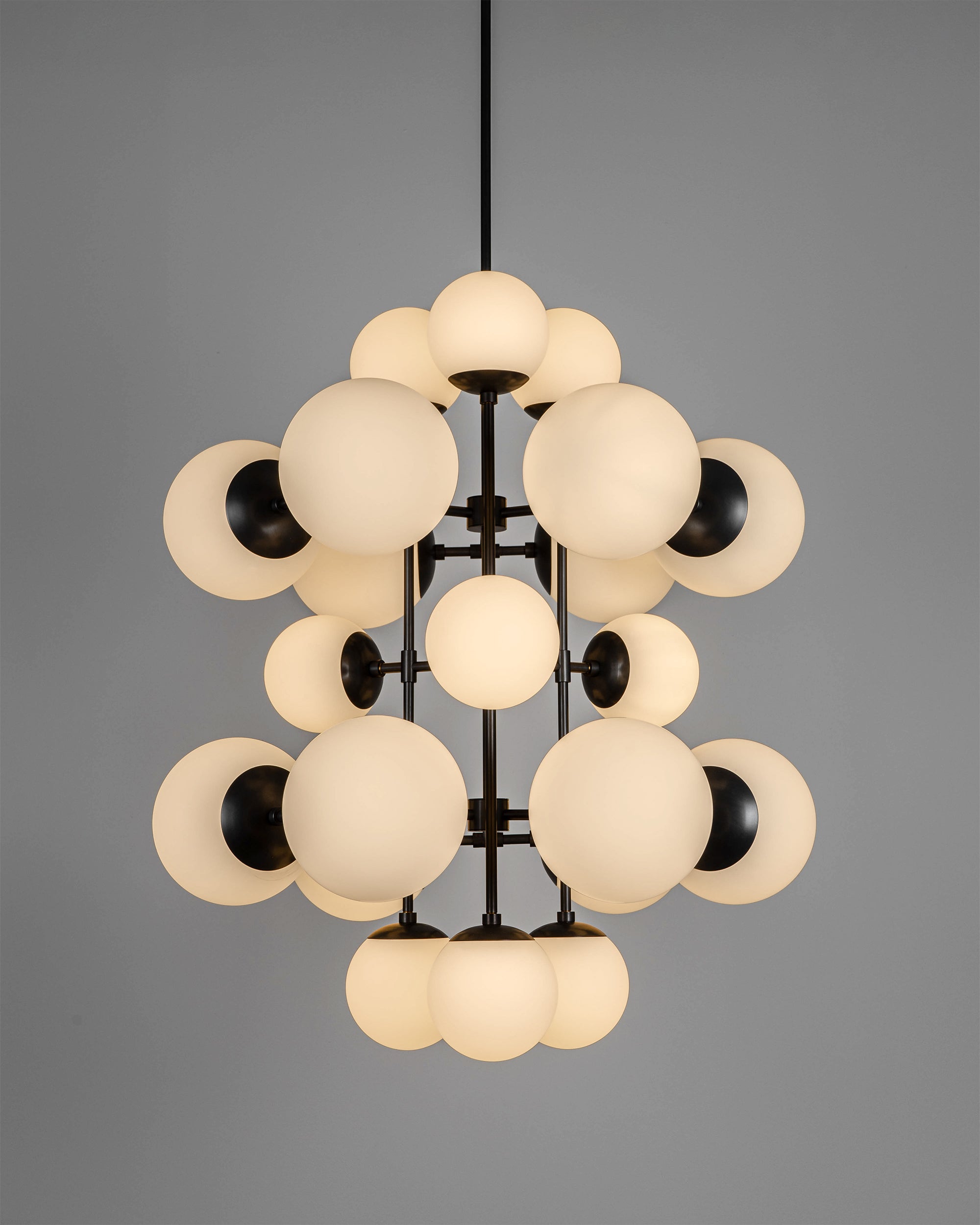 Schwung Glow Globe Chandelier